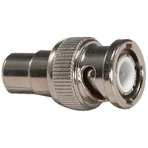 BNC Male to RCA Female Adapter BNC Male to RCA Female Adapter